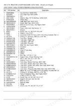 ford-555-tractor-loader-backhoe-parts-catalog-parts-list-2.webp Ford 555, 555 3 CYL TRACTOR LOADER BACKHOE (10/78-10/88) parts list for front axle and power steering components.