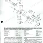 Ford 5640, 6640, 7740, 7840, 8240, 8340 exploded view of front-wheel drive steering knuckle and planetary assembly.