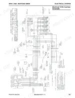 gehl-mustang-v400-4000v-skid-steer-loaders-service-manual-50950064-wiring-201.webp Gehl V400 / Mustang 4000V electrical 14-pin auxiliary schematic and Deutsch connector pin function table.