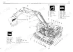 hitachi-ex120-hydraulic-excavator-service-manual-exploded-view-46.webp Hitachi EX120 construction diagram showing numbered components for superstructure, front-end attachments, and undercarriage.