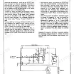 Hitachi EX200-5, EX200LC-5 starting circuit wiring diagram and starter relay operation technical description