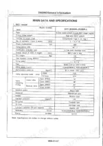 hitachi-ex20ur-2-ex30ur-2-ex40ur-2-excavator-workshop-manual-km-584e-00-specs-305.webp Hitachi EX20UR-2, EX30UR-2, EX40UR-2, Excavator 3KC1 engine main data and technical specifications table.