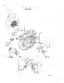Hitachi EX20UR-2 engine exploded view showing engine mounts, brackets, and pump device mounting hardware.