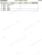hitachi-ex20ur-2c-excavator-parts-catalog-p1a2-1-1-page-4.webp Hitachi EX20UR-2C parts list table for counterweight components including bolts, washers, and rubber mounts.