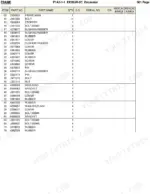 hitachi-ex20ur-2c-excavator-parts-catalog-p1a2-1-1-parts-list-2.webp Hitachi EX20UR-2C excavator parts list table for main frame components, including bolts, bushings, and covers.