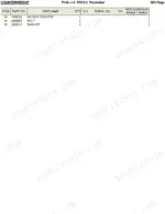 hitachi-ex22-2-excavator-parts-catalog-p1al-1-2-page-4.webp Hitachi EX22-2 parts list table for counterweight components including counterweight, bolt, and washer part numbers.