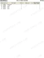 hitachi-ex22-2-excavator-parts-catalog-p1al-1-2-page-44.webp Hitachi EX22-2 parts list table for main pipings showing adapters, o-rings, and hoses with part numbers.