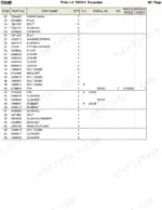 hitachi-ex22-2-excavator-parts-catalog-p1al-1-2-parts-list-2.webp Hitachi EX22-2 parts list for main frame components including bolts, bushings, covers, and cushions.
