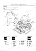 hitachi-ex25-ex35-ex40-excavator-technical-manual-km581e-01-t581-01-exploded-view-21.webp Hitachi EX25, EX35, EX40, Excavator component diagram showing front attachment, upperstructure, and undercarriage parts.