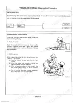 hitachi-ex25-ex35-ex40-excavator-technical-manual-km581e-01-t581-01-troubleshooting-211.webp Hitachi EX25, EX35, EX40, Excavator troubleshooting and diagnosing procedure introduction and steps.