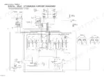 hitachi-ex27u-to-36ue-excavator-technical-manual-t589e-01-hydraulic-509.webp Hitachi EX27U to EX36UE hydraulic circuit diagram showing pump, control valve, and cylinder connections.