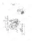 Hitachi EX30 engine exploded view showing engine mounting brackets, rubber dampers, bolts, and hardware assembly.
