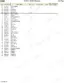 Hitachi EX30U parts list for main frame components including bolts, bushings, seals, and brackets with part numbers.