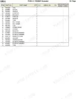 hitachi-ex30ur-excavator-parts-catalog-cab-parts-163.webp Hitachi EX30UR parts list table for cab components including handles, strikers, bushings, and wire harnesses.