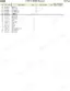 Hitachi EX30UR engine parts list table showing part numbers for fan belts, oil filters, fuel filters, and mounting hardware.