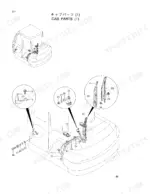 hitachi-ex35-2-excavator-parts-catalog-p1b5-1-2-parts-list-2.webp Hitachi EX35-2 exploded view diagram of cab parts, including mounting brackets, electrical relays, and interior trim components.