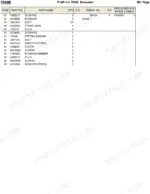 hitachi-ex35-hydraulic-excavator-parts-catalog-p1af-1-4-parts-list-2.webp Hitachi EX35 parts list for frame components including bushings, bolts, main frame, grease fittings, and covers.