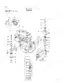 Hitachi EX40UR-2 engine and pump device mounting parts exploded view diagram showing rubber mounts and hardware.