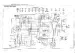 hitachi-ex45-excavator-service-manual-km510e-01-wiring-120.webp Hitachi EX45 electrical system wiring diagram showing connector terminal usage, relays, fuses, and component circuits.