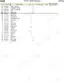 Hitachi EX50U engine parts list table showing switches, sensors, fan, muffler, brackets, and hardware components.