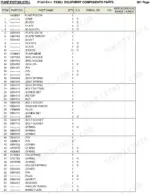 hitachi-ex50u-excavator-parts-catalog-p1av-1-2-hydraulic-parts-332.webp Hitachi EX50U parts list for P1AV-E1-1 standard piston pump, detailing item numbers, part names, and quantities.