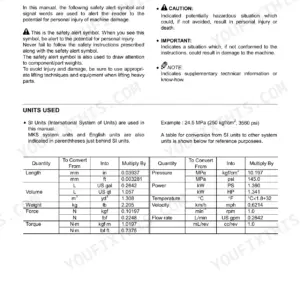 Hitachi EX60-5, EX75UR-3, EX75URLC-3 Repair Manual - Page 1