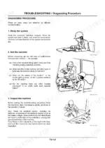 hitachi-ex750-5-ex800h-5-hydraulic-excavator-technical-manual-troubleshooting-233.webp Hitachi EX750-5, EX800H-5 troubleshooting guide showing three basic diagnosing procedure steps and illustrations.