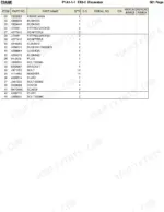 hitachi-ex8-2-hydraulic-excavator-parts-catalog-p1a1-1-1-parts-list-2.webp Hitachi EX8-2 parts list table for main frame components including bushings, grease fittings, bolts, and plates.