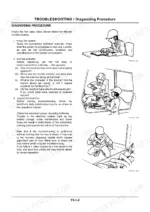 hitachi-ex8-2b-hydraulic-excavator-technical-manual-troubleshooting-71.webp Hitachi EX8-2B troubleshooting diagnosing procedure steps and illustrations for machine inspection and operator interview.