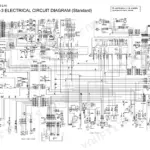 Hitachi ZX40U-3, 40U-3, 40U-3F, 50U-3, 50U-3F, ZX 50U-3, ZX40U-3F, ZX50U-3F, ZX27U-3, ZX30U-3, ZX35U-3 standard electrical circuit diagram