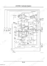 hitachi-zx70-3-to-85us-3-hydraulic-excavator-technical-manual-t01p1-e-00-hydraulic-91.webp Hitachi ZX70-3 to ZX85US-3 hydraulic system diagram showing control valve and pumps.