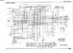 Honda TRX680FA/FGA, TRX650FA complete electrical system wiring diagram with switch continuity tables.