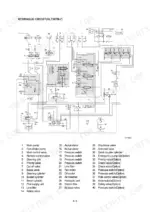 hyundai-hl730-7-hl730tm-7-wheel-loader-service-manual-hydraulic-235.webp Hyundai HL730-7, HL730TM-7 hydraulic circuit diagram showing main control valve, pumps, and component legend.