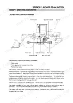 hyundai-hl730-7-wheel-loader-service-manual-hydraulic-40.webp Hyundai HL740-3 power train system diagram showing transmission, drive shafts, and axle component locations.