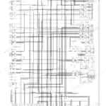 Hyundai HL757-7 electrical circuit wiring diagram showing main controller, switch connections, and relay components.