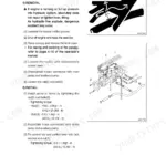 Hyundai HSL650-7 main pump removal and installation procedure with exploded view diagram and torque specifications.