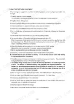 hyundai-hsl650-7-skid-steer-loader-service-manual-torque-20.webp Hyundai HSL650-7 service manual page detailing procedures for starting new equipment, including preheating and engine checks.
