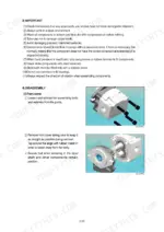 hyundai-hsl850-7a-skid-steer-loader-service-manual-exploded-view-44.webp Hyundai HSL850-7A hydraulic pump disassembly procedure, showing front cover removal steps and component diagrams.