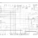 Hyundai R160LC-9, R180LC-9 electrical circuit wiring diagram showing Engine ECM, MCU, and harness connections.
