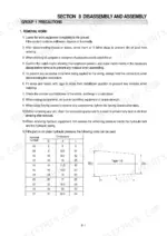 hyundai-r170w-7-wheel-excavator-shop-manual-procedures-332.webp Hyundai R170W-7 disassembly and assembly precautions, removal work procedures, and cork dimension table with diagram.