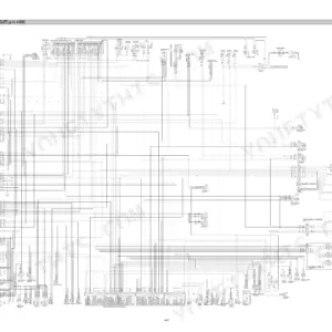 Hyundai R170W-7 electrical circuit wiring diagram showing fuse box, battery, and harness connections for units up to #468