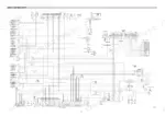 hyundai-r180lc-7a-r180nlc-7a-hydraulic-excavator-service-manual-wiring-151.webp Hyundai R180LC-7A, R180NLC-7A electrical circuit wiring diagram showing ECU, engine harness, and component connectors.