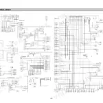 Hyundai R210LC-7, R210LC-7 LONG REACH electrical circuit wiring diagram showing harness connections and components.
