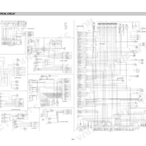 Hyundai R210LC-7, R210LC-7 LONG REACH electrical circuit wiring diagram showing harness connections and components.