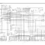 Hyundai R290LC-9 electrical wiring diagram with connector detail on page 223.