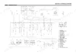 hyundai-r35z-7-crawler-excavator-service-manual-hydraulic-104.webp Hyundai R35Z-7 hydraulic circuit diagram showing main pump, control valve, cylinders, and component legend.