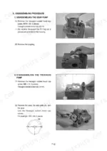 hyundai-r35z-7-crawler-excavator-service-manual-procedures-272.webp Hyundai R35Z-7 gear pump and trochoid pump disassembly procedure with step-by-step photos and bolt specifications.