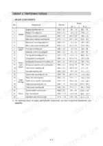 hyundai-r380lc-9-hydraulic-excavator-service-manual-torque-372.webp Hyundai R380LC-9 service manual table listing tightening torque specifications for major engine, hydraulic, and powertrain bolts.