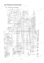 hyundai-robex-15-7-hydraulic-excavator-service-manual-wiring-104.webp Hyundai Robex 15-7 electric circuit diagram showing wiring connections for the starter, alternator, fuse box, and cabin components.