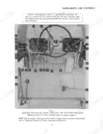 International Harvester 3500 Series A Loader Tractor operator manual diagram showing dashboard instruments and controls.